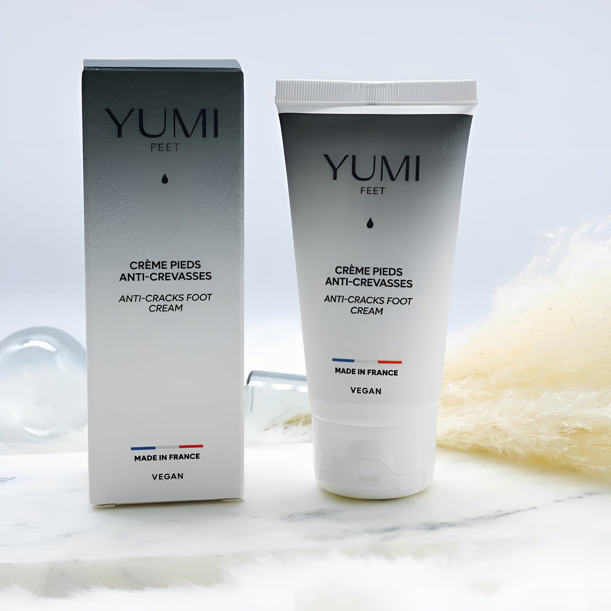 Intensieve voetcrème voor de behandeling van kloven en droge huid