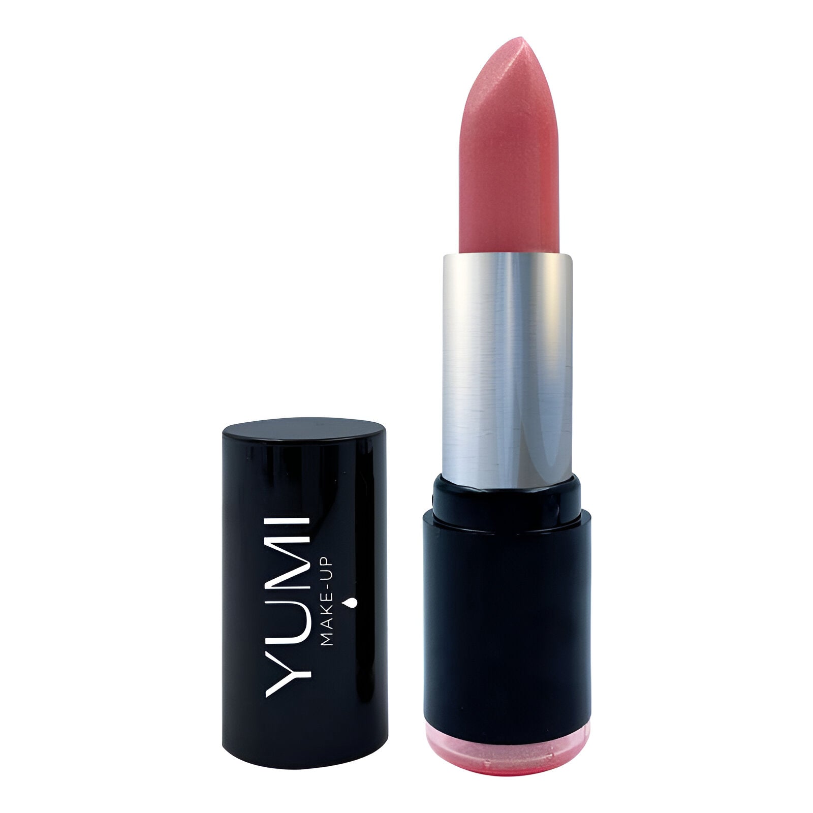 Hydraterende lippenbalsem met zachte glitter roze tint